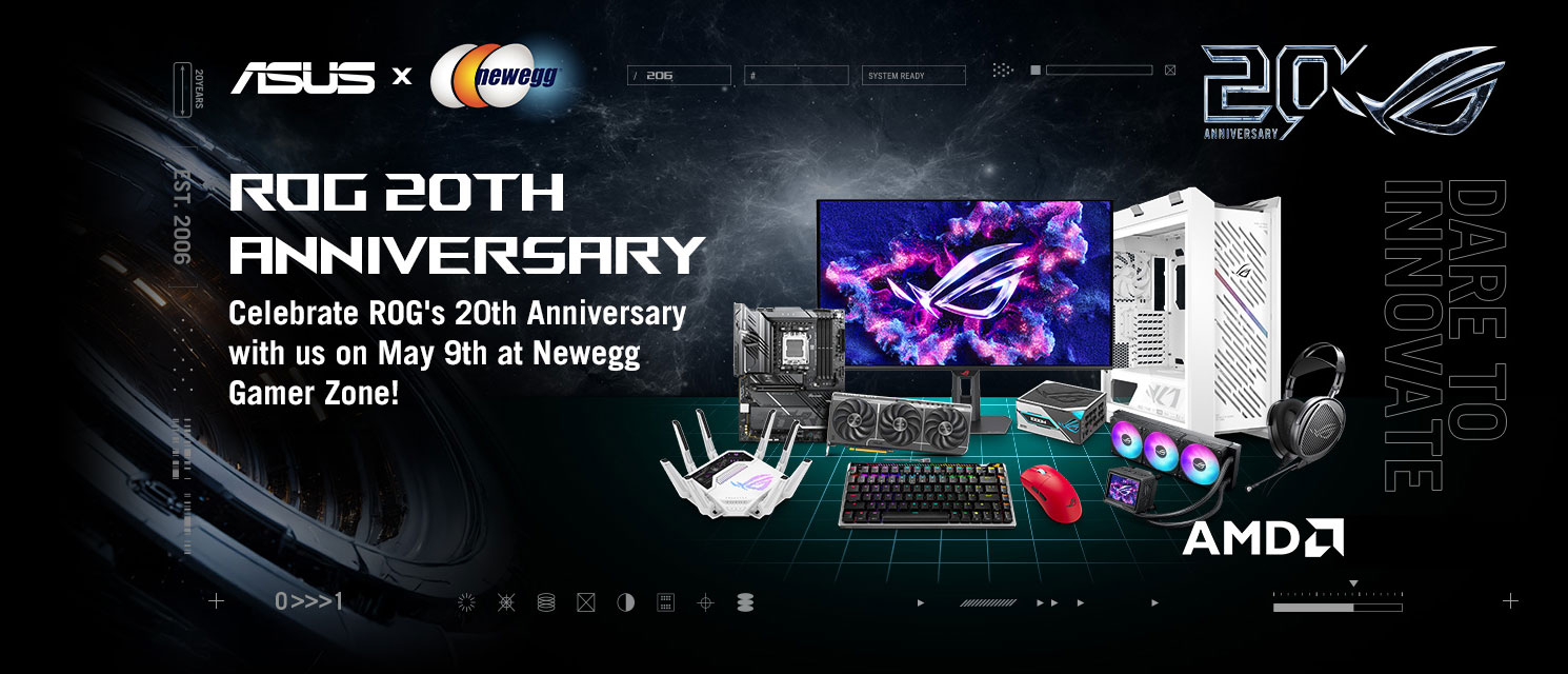 ROG Turns 20. We’re Throwing the Party.